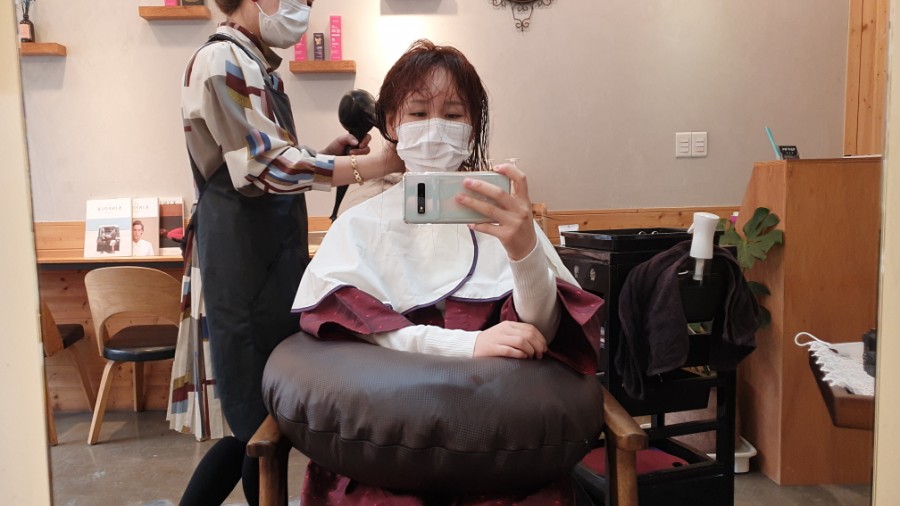 박순주헤어 이미지