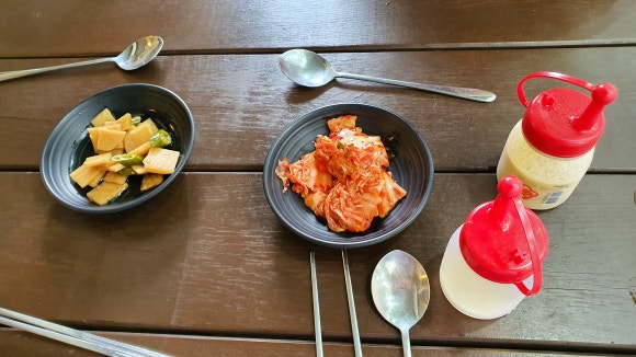 담양 죽순 닭국수 이미지