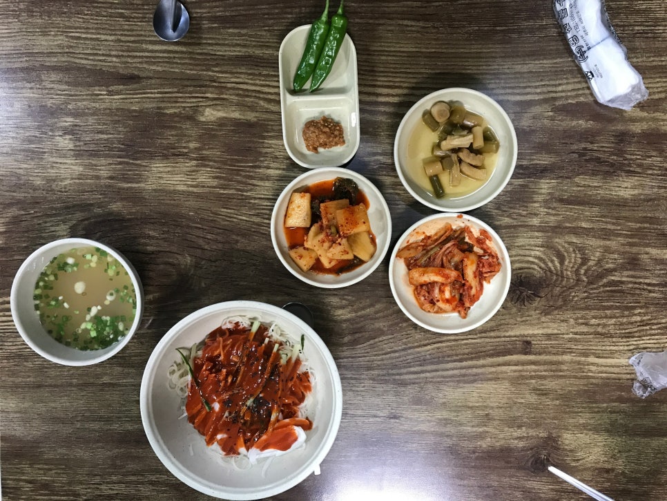 왕고모네국수 이미지