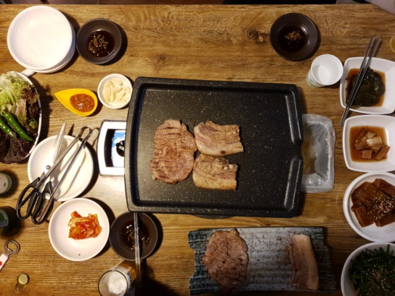 참숯맛뒤통구이 이미지