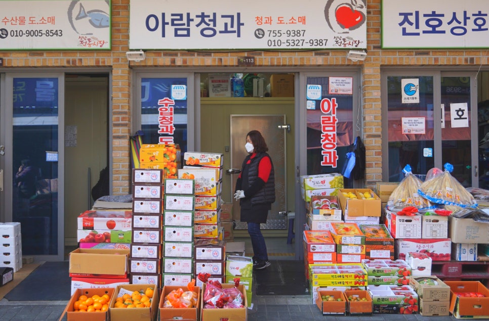 아람청과 이미지