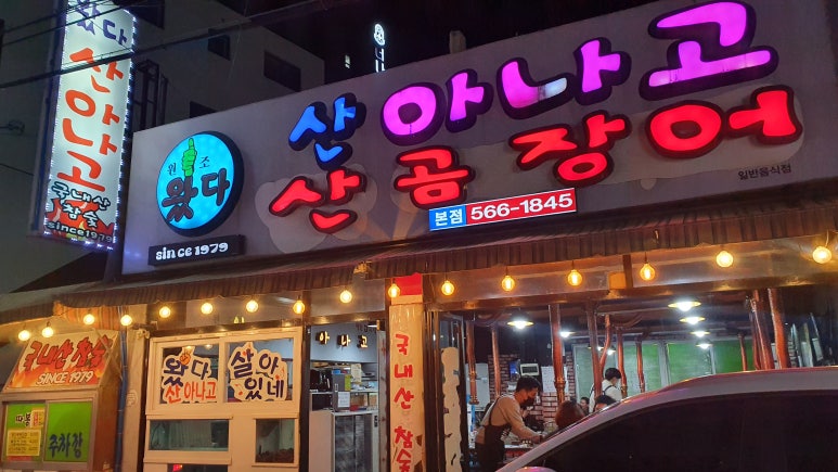 살아있네산곰장어 이미지