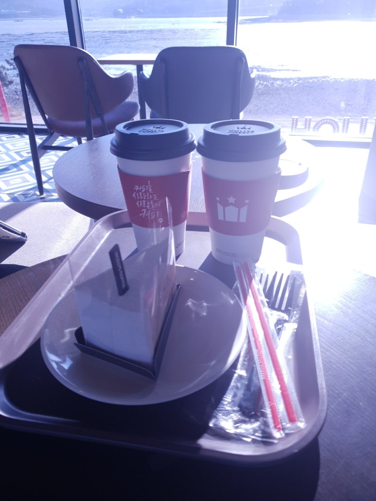 할리스커피인천서 이미지