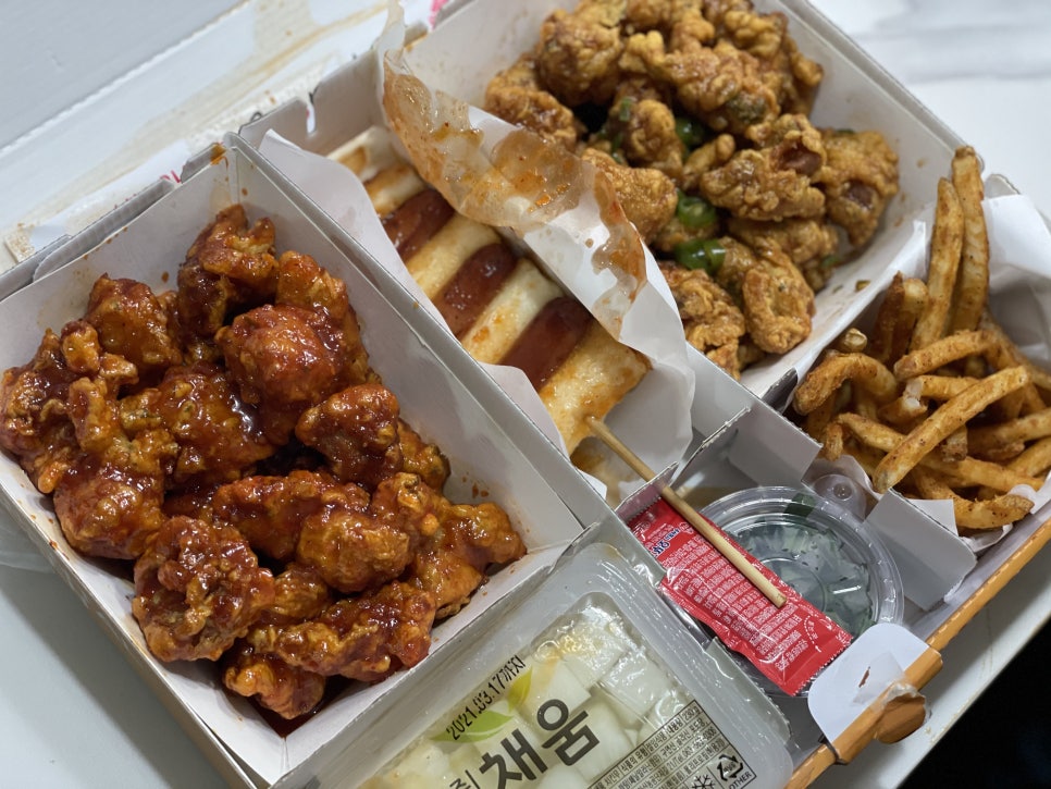 코리엔탈깻잎두마리치킨 이미지
