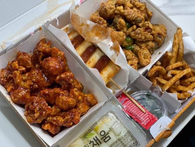 깻잎치킨 이미지