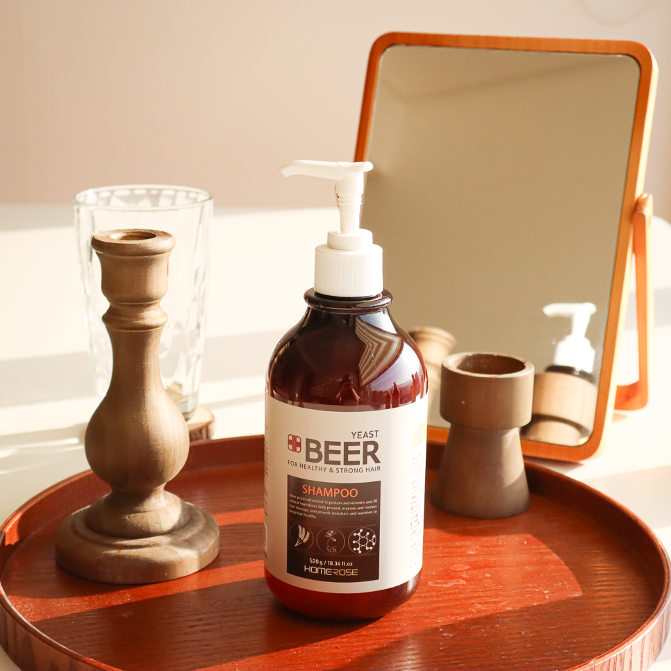 Home Rose Beer Yeast Anti-Hair Loss Shampoo
