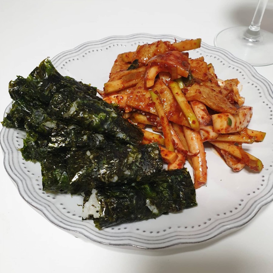 맥반석 김 이미지