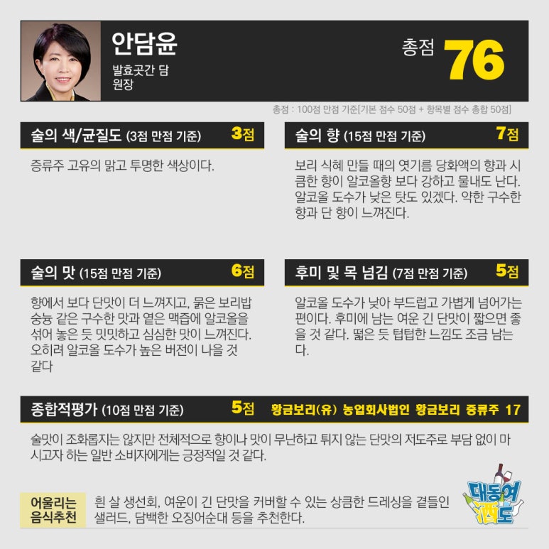발효곳간담 이미지