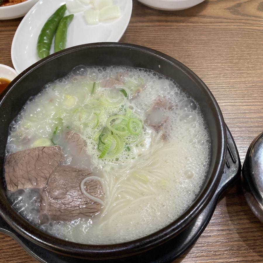 생활의달인 김영일 설농탕 이미지