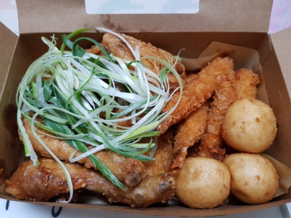 덕팔이통닭 이미지