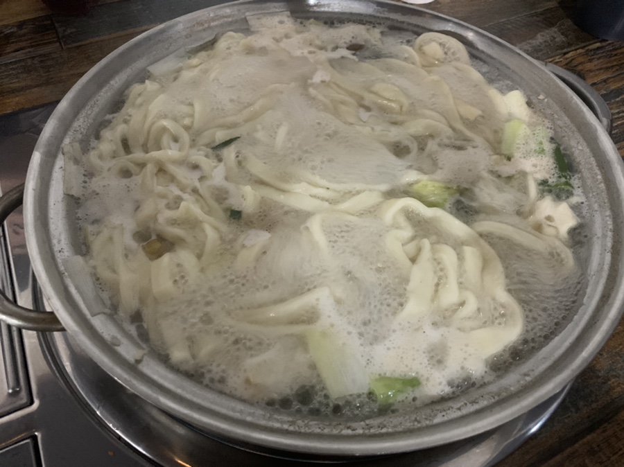 즉석칼국수 이미지