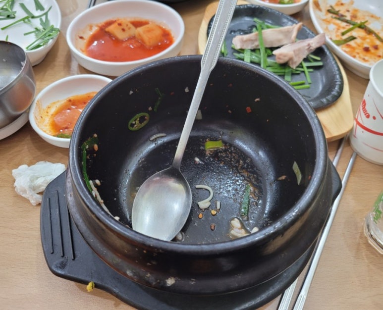 삼거리 사골 순대국 이미지