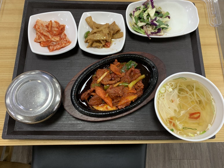 인하대학교 교직원식당 이미지