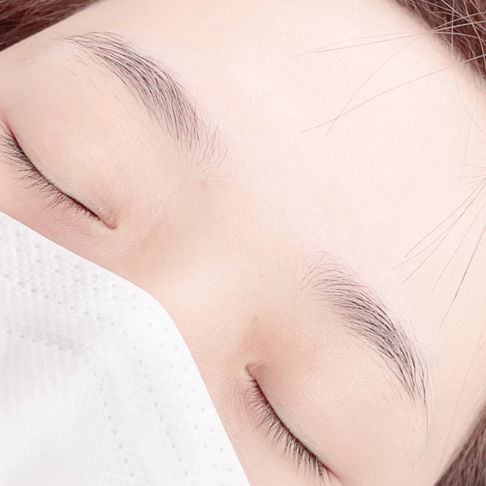 눈꽃피다,눈썹 이미지