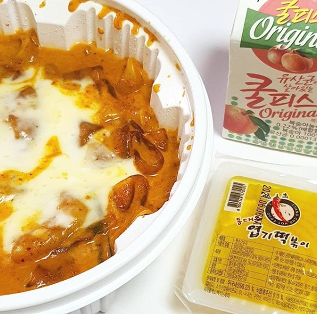 엽기떡볶이 이미지