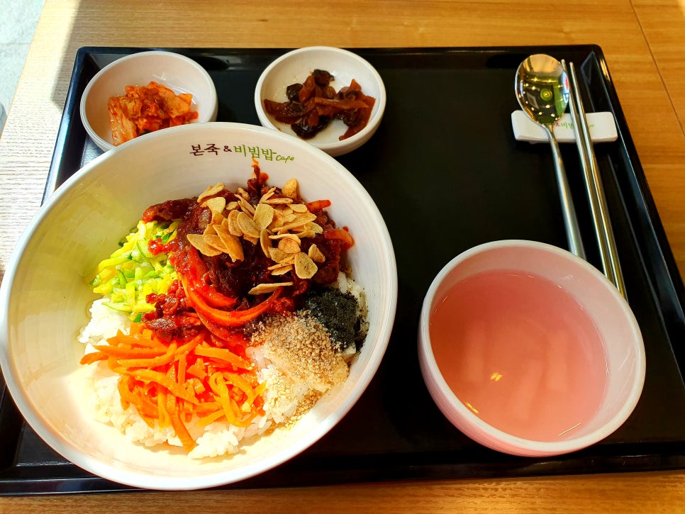 본죽앤비빔밥 카페 이미지