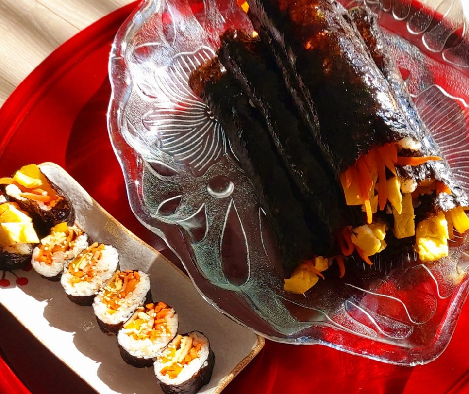 주홍김밥 이미지