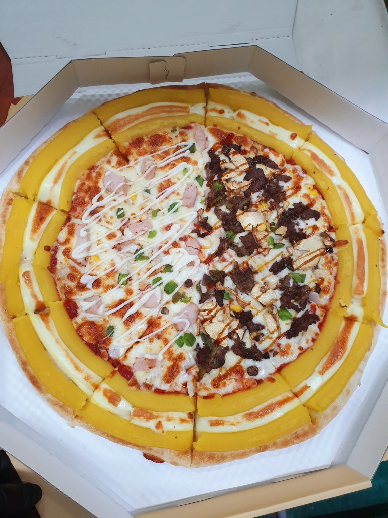 맥시칸통닭，피자 이미지