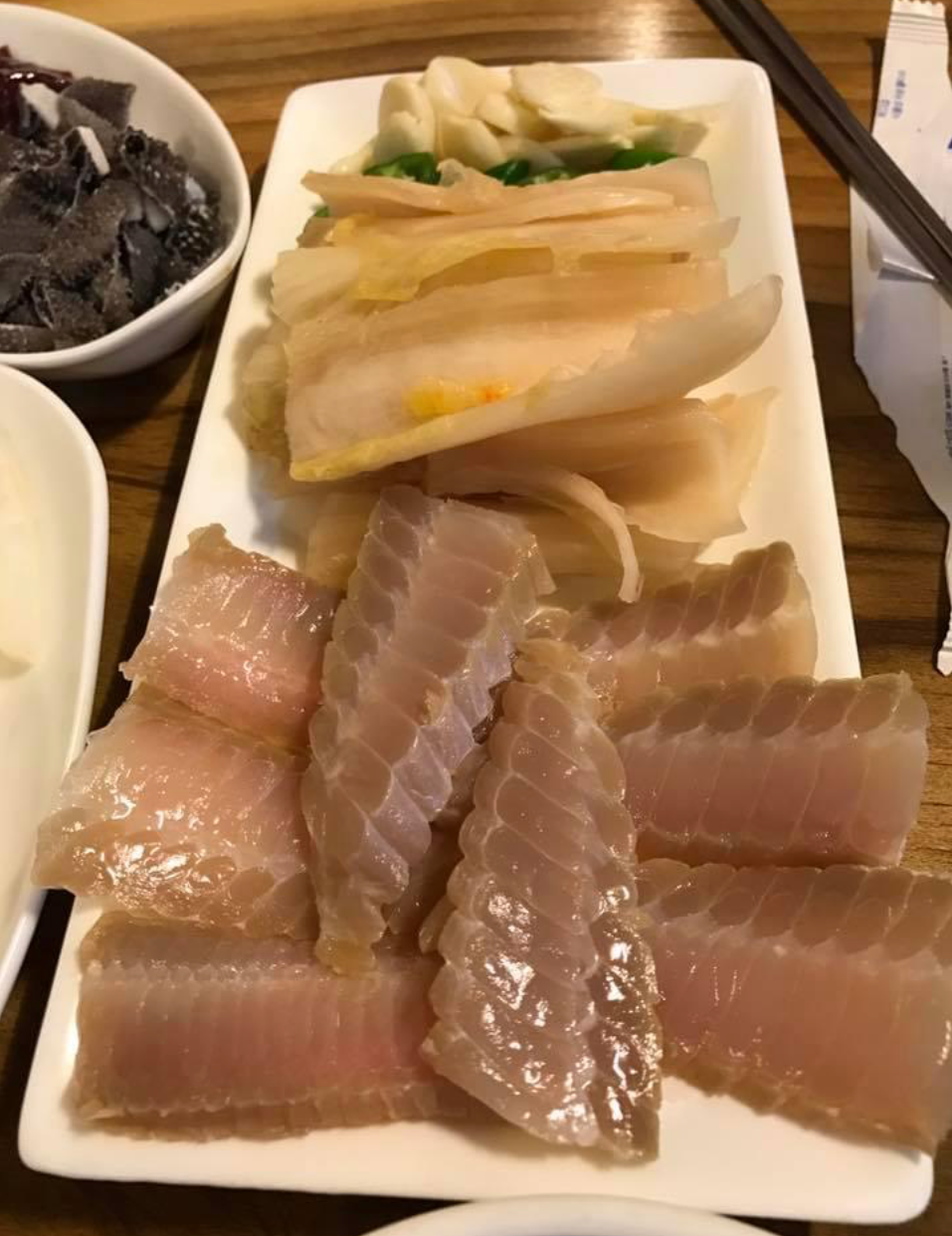 홍어와육회 이미지