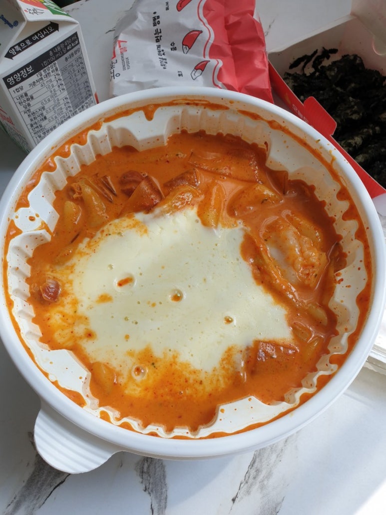 엽기떡볶이 이미지