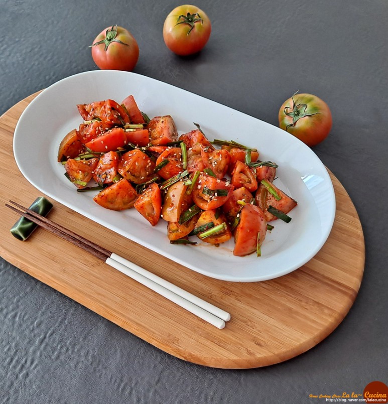 김치 토마토 Tomato Kimchi