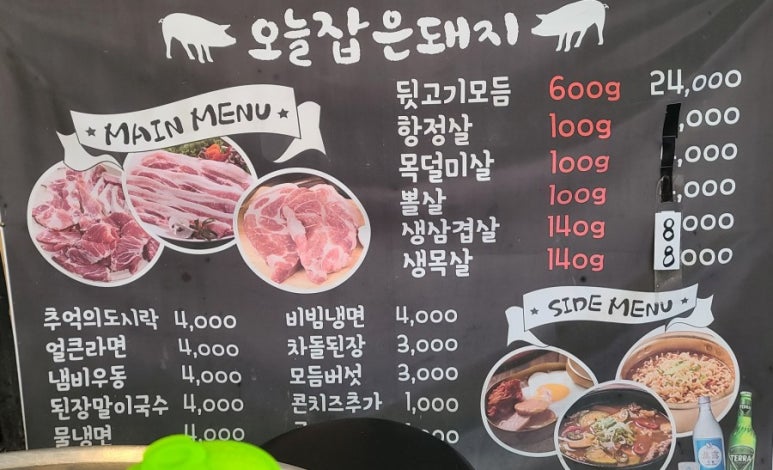 오늘잡은돼지 이미지