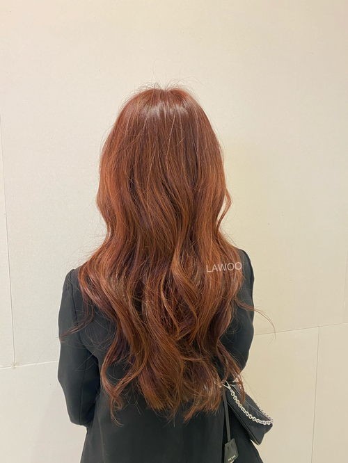 민오렌지헤어 이미지