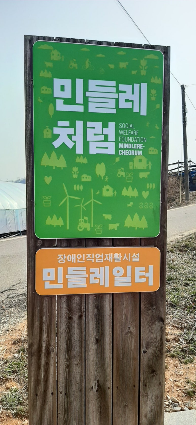민들레일터 이미지