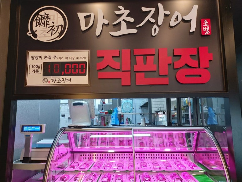 마초장어 이미지