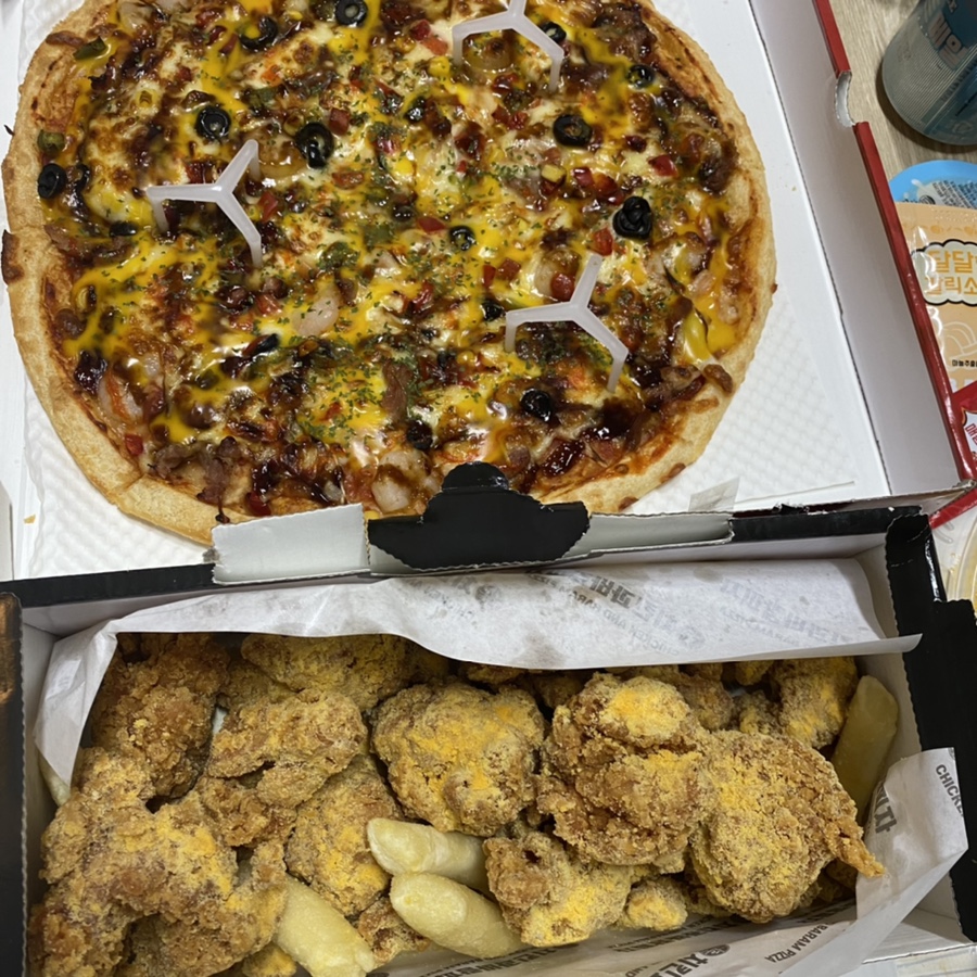 장수피자치킨 이미지