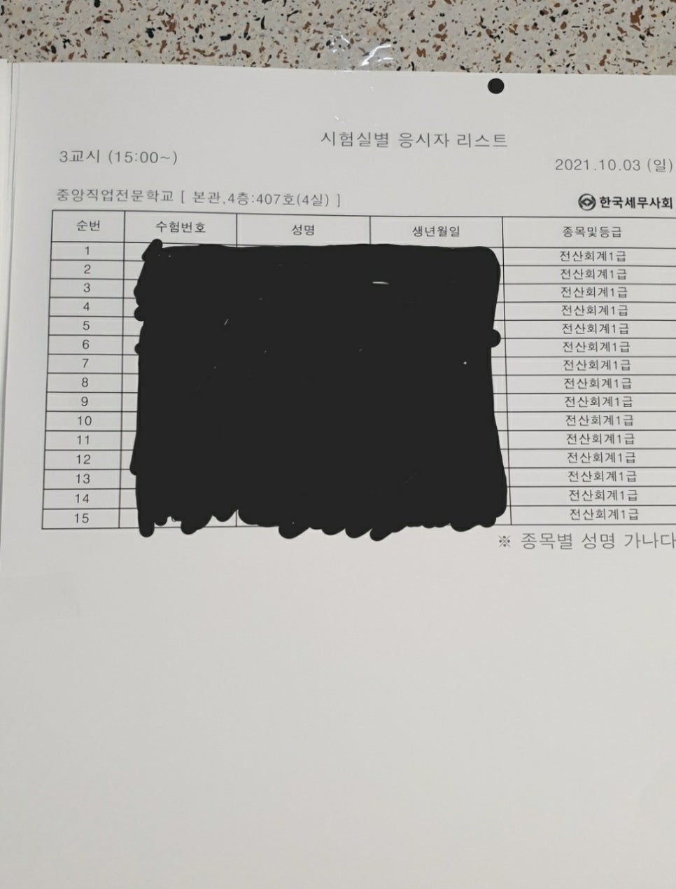 중앙전산직업전문학교 이미지