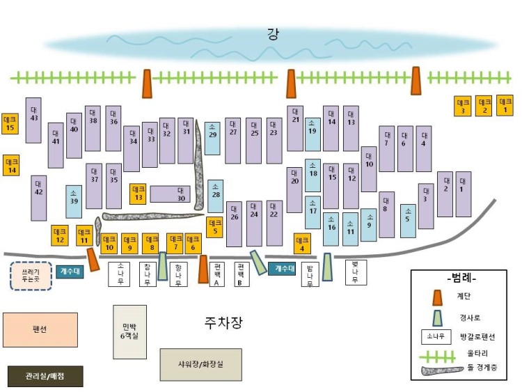 한별마을 야영장 이미지
