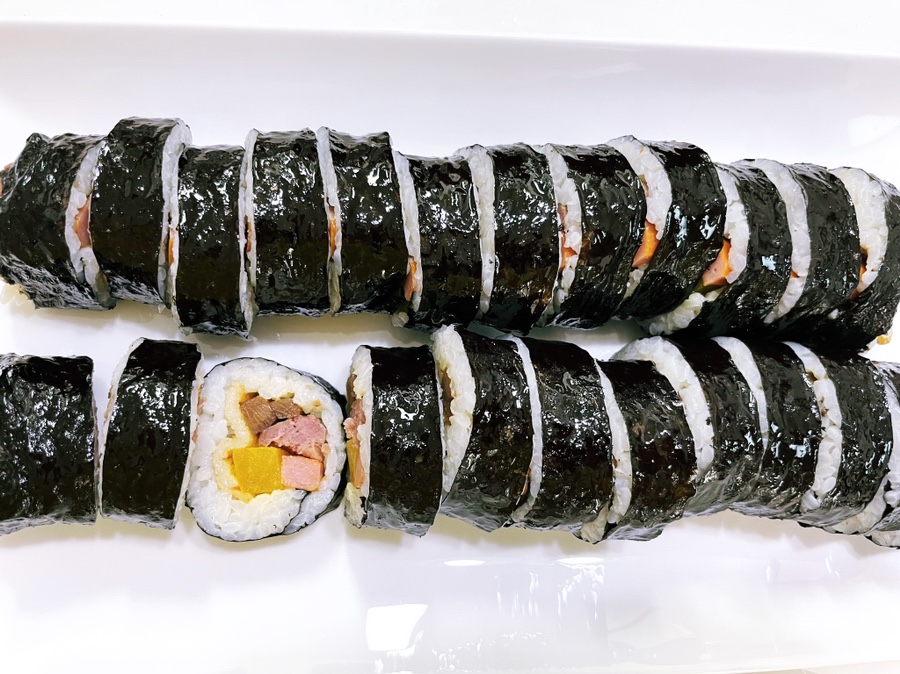 김밥과스파게티 이미지