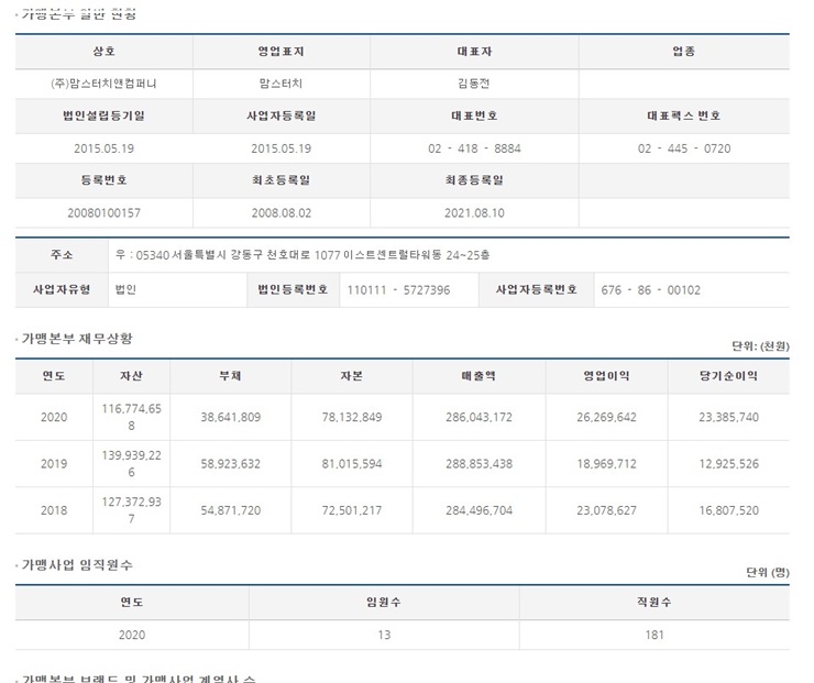 (주)맘스터치앤컴퍼니 이미지