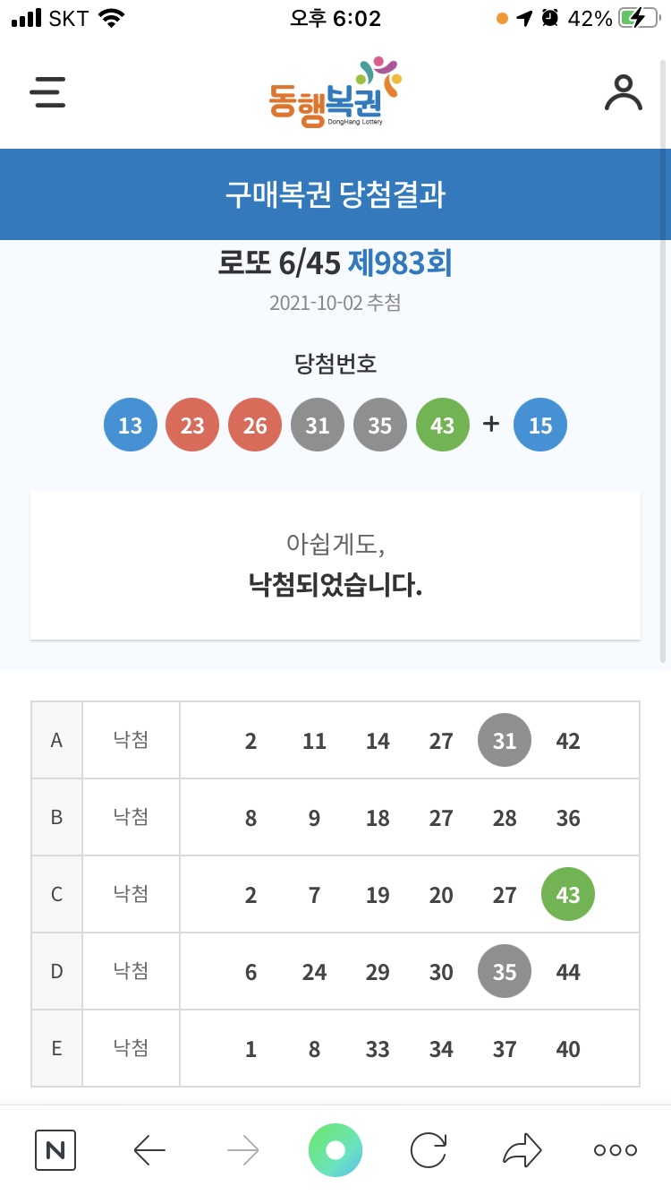 오늘은로또 이미지