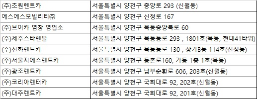 광조렌트카 이미지