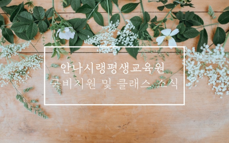 안나시랭평생교육원 이미지