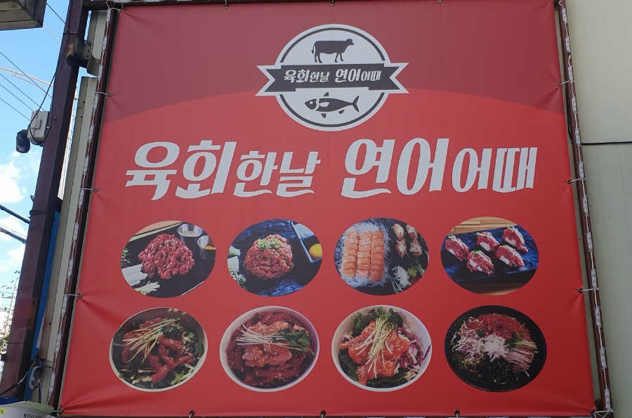 육회한날연어어때 이미지