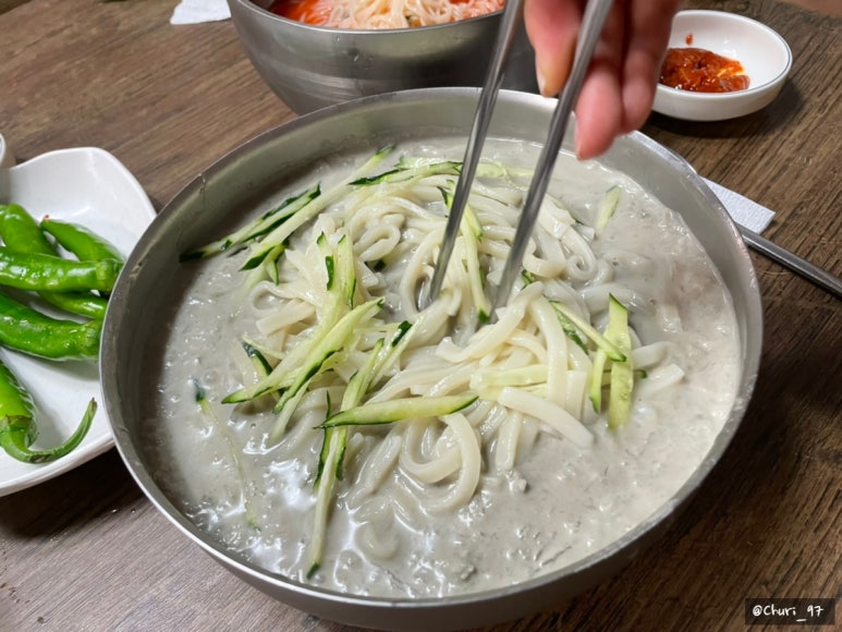 유림콩국수 이미지