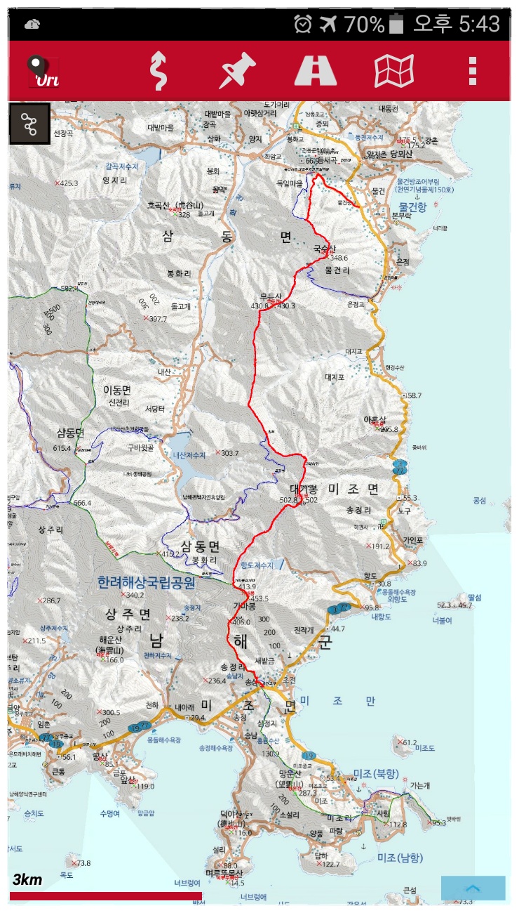 기봉수산 이미지