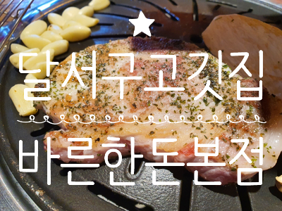 바른한돈 이미지