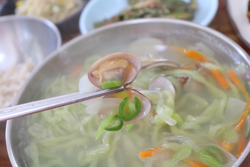새싹바지락칼국수 이미지