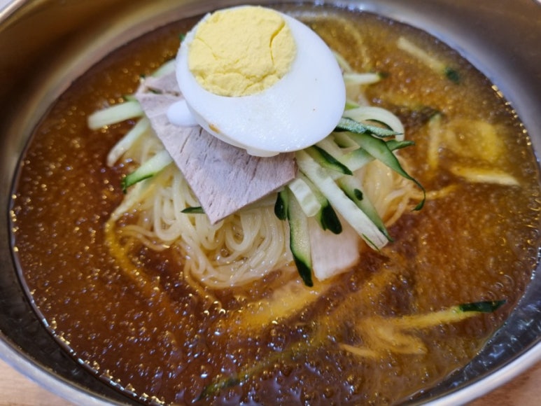 백가밀면 이미지