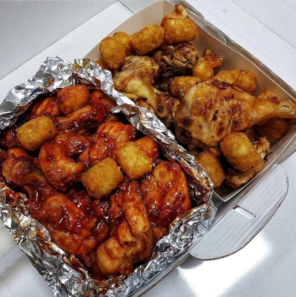 꾸브라꼬숯불두마리치킨 이미지