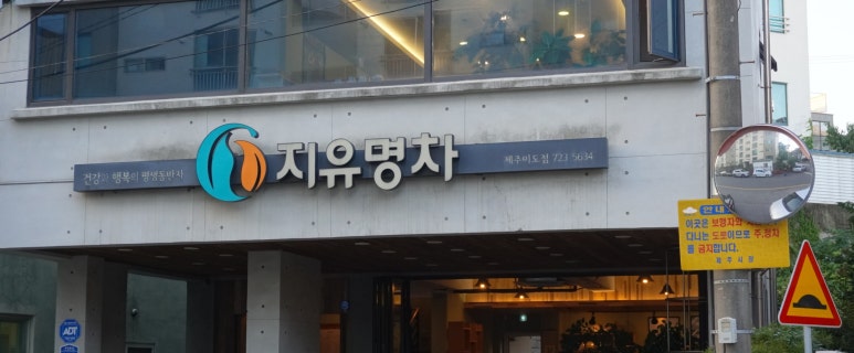 지유명차제주 이미지