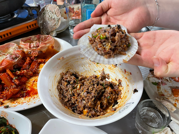 유람선야식 이미지