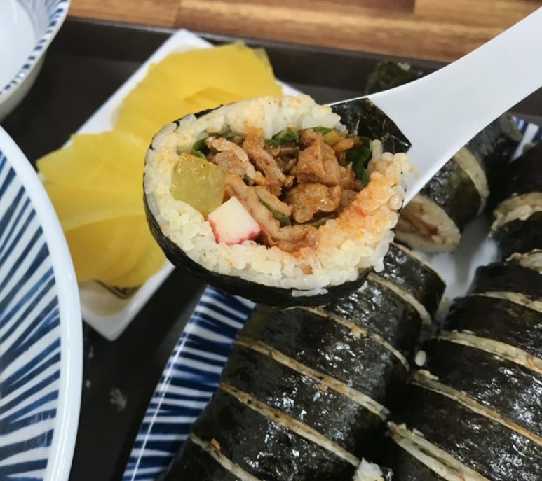 라미김밥 이미지