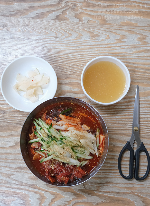정대냉면 이미지