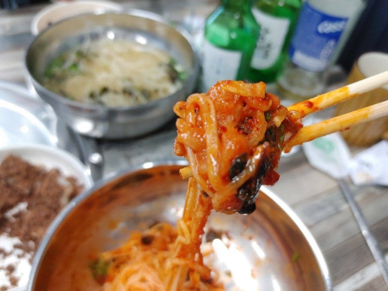 속초회국수하누애 이미지