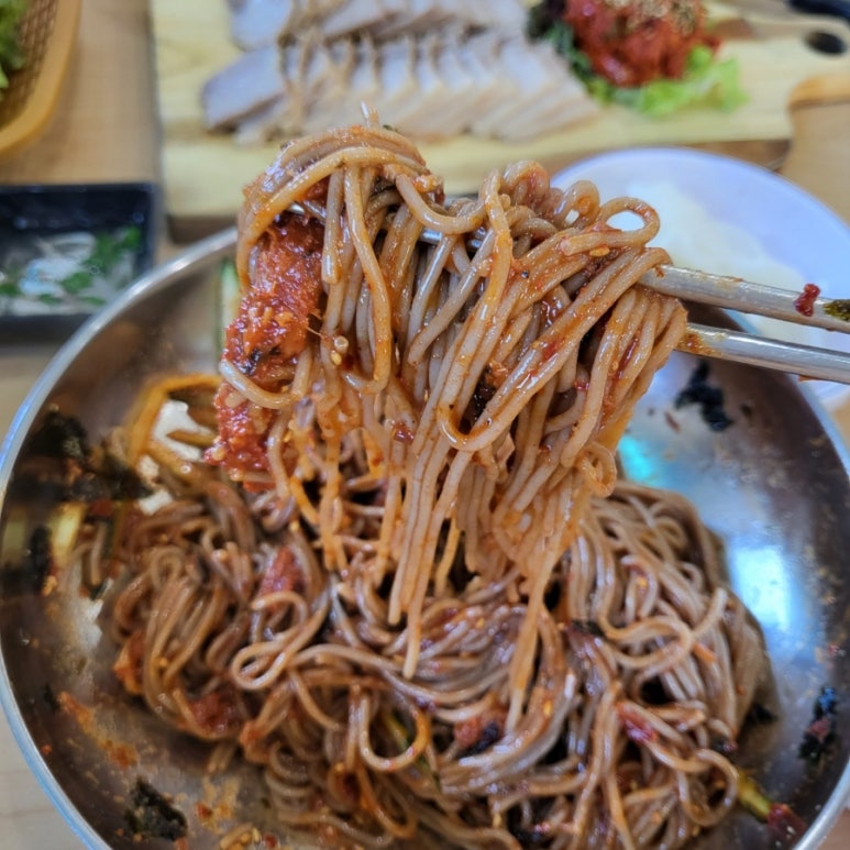 메밀골막국수 이미지